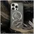 NIMMY DRAGON maskica kompatibilna s MagSafeom za iPhone 16 Pro Max siva