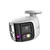 DAHUA IPC-PFW3849S-A180-E2-ASPV-0280B 2x4MP TiOC Duo Splicing Fixed-focal Bullet WizSense Network kamera P