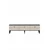 Hanah Home TV komoda Demet, 180 cm, antracit / travertin
