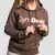 GymBeam Women‘s Athlete Hoodie Cocoa