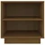 MAISON CHIC Dvo delni komplet Nočne omarice - Nočne mize medeno rjava 40x34x40 cm trdna borovina, (21687335)