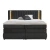 Boxspring Krevet Minola Gold 180/200 cm , crna