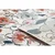 eoshop Preproga Structural BOTANIC 65239 Flowers, ravno tkana za balkon, teraso - ecru ( - Velikost: 78x150 cm)