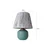 Opviq YL539 Stona lampa, Zeleno-Siva