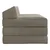 Sofa na razvlačenje Svjetlosiva 120 x 60 x 49 cm Tkanina