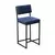 HANAH HOME Barska stolica Retro Navy Blue