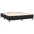 shumee Box spring postelja z vzmetnico črna 180x200 cm žamet