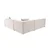 Atelier del Sofa Ugaona garnitura 240x70x265cm Svetlobraon