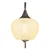 Globo 15548WK - Zidna lampa MAXY 1xE27/40W/230V bela/antracit