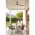 FARO 34360WT - plafonski ventilator OUTWOOD L, braon/crna, prečnik 150 cm, WT, IP44, sa daljinskim upravljačem