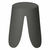 WENKO 26089100 - Stolica COMISO 44,5x46 cm antracitna