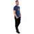 ALPHA INDUSTRIES Majica Basic  mornarska