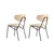 Hanah Home Set trpezarijskih stolica Nancy , 2 komada, Bež