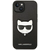 Karl Lagerfeld KLHCP14SSAPCHK iPhone 14 6,1 hardcase black Saffiano Choupette Head Patch (KLHCP14SSAPCHK)