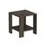 Hanah Home Klub sto Midi Yan, 40x40x42 cm, Orah
