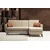 Atelier del Sofa Ugaona garnitura Zaden 218x86x130cm Bež