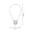 Ekolight Eko-Light LED žarnica 5 W E14 G45, 6000 K