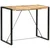 Barska miza 140x70x110 cm iz trdnega mangovega lesa