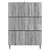 Ormar s ladicama Siva sonoma 66 x 34,5 x 92 cm
