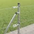 Heksagonalna ograda s betonskom osnovom 100 x 0,6 m Srebrna