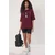 Trendyol Milla Ženska majica TWOSS25TS00201, Bordo