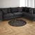 Conceptum Hypnose Tepih Woopamuk082 110 x 110cm, Crni