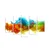 Wallity set figura 5ABSMDF-22, 5 dijelova