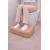 Hanah Home oslonac za noge za toalet Teddy, braon