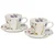 Duo Komplet 2 skodelic s krožniki Barwy Natury 200 ml