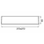 Braytron Nadgradni LED panel BRY-SMD-SRP-24W-KVADRATNI-BELI-4000K