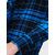 KARL LAGERFELD JEANS Srajca  Checked  modra/črna