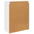Vidaxl Viseča omarica Siva Sonoma 80 x 31 x 100 cm Konstruiran les