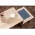Hanah Home klub sto Harmony, 80 cm, travertin / orah Venezia