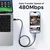 Kabl UGREEN L509 Uno USB-C to USB-C PD Fast Charging Cable 5A Max 2m