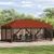 Pokrov za gazebo s bočnim zidovima Terakota 600,5 x 300,5 cm