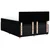 Vidaxl Box spring posteljni z vzmetnico črn 140x190 cm blago