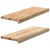Prozorske klupice 2 kom 70x25x2 cm netretirane masivne hrast