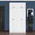 Hanah Home Ormar za hodnik EA146 - 3882, 119,6x226,4x37,5 cm, Beli