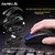 Dareu Bežični Gaming miš, Žični, Bluetooth, USB, Crni