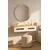 Hanah Home komoda Rany 120, 120 cm, hrast Sapphire / bela / srebrna