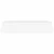 Okvir kreveta s madracem Ostalo 2 pcs Bijelo PVC