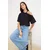 Trendyol Milla Ženska majica TWOSS26TS00204, Crna