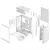 Fractal Design Meshify 3 E-ATX Mid-Tower kućište, belo ARGB kućište, kaljeno staklo FD-C-MES3A-07