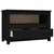 TV ormarić crni 79 x 35 x 52 cm od masivne borovine