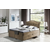 Boxspring postelja Bedran - 200x200 cm