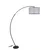 Aberto Design Podna lampa Misr, 85-185 cm, E27, Crna