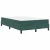 Vidaxl Postelja boxspring z vzmetnico Temno zelena 120 x 190 cm Žamet