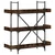 Regal za knjige s 3 razine boja hrasta 100x33x108,5 cm drveni