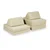 shumee Montessori Comfort Wafer Carmel Mini igralni kavč