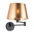 Zidna lampa GLORY 1xE27/15W/230V zlatna/crna